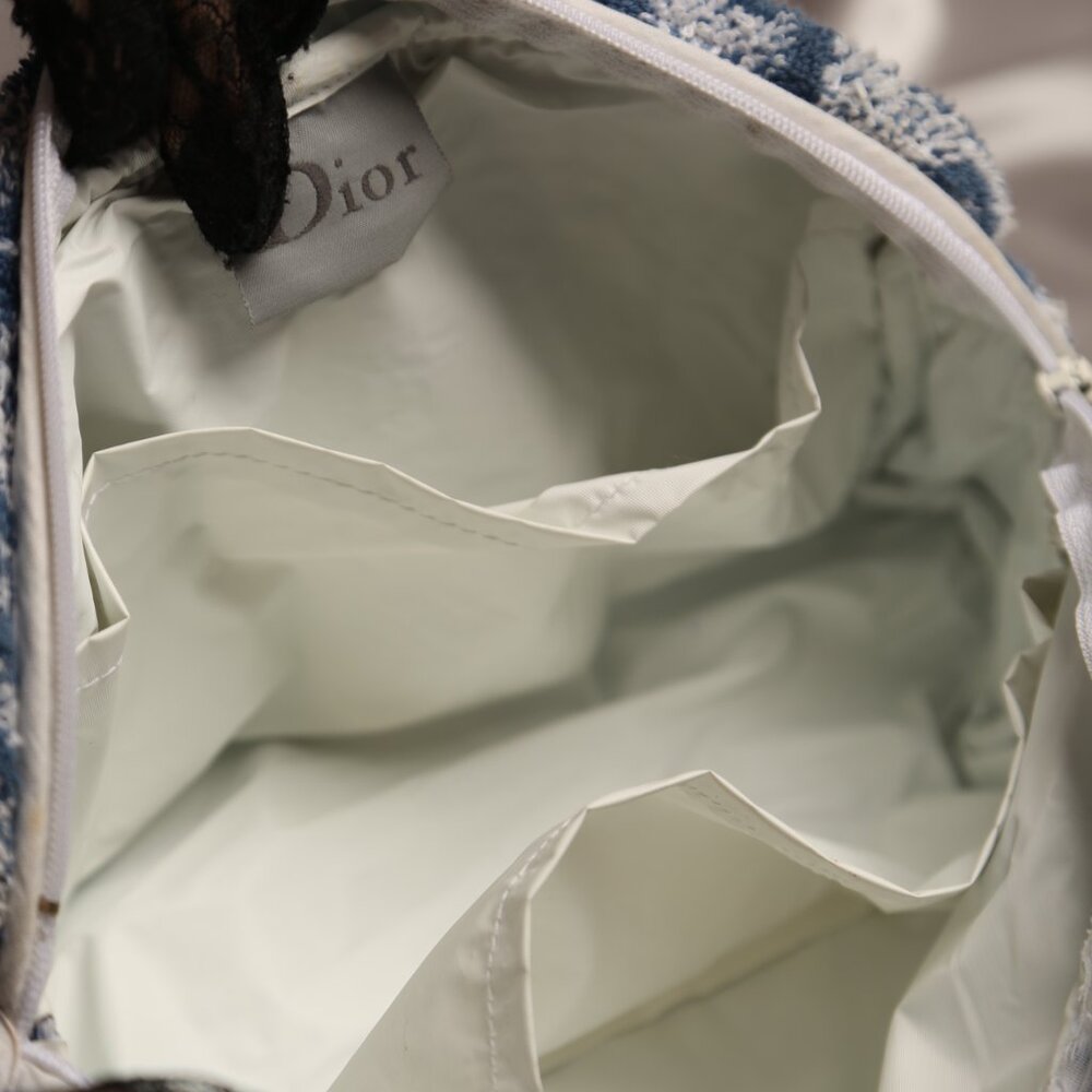 Y2K CHRISTIAN DIOR Terry Cloth Trotter Boston Bag - Picture 10 of 15